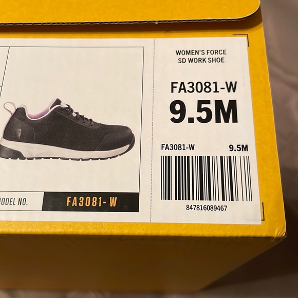 Carhartt Force 3" SD 35 Soft Toe Work Shoe Size 9.5M NIB - Picture 10 of 13